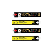 Load image into Gallery viewer, NewBeeDrone Nitro Nectar Gold 1S 300mAh 1S LiHV (4 pack)